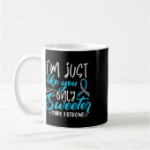 T1d Kinder Diabetes-Bewusstsein Kaffeetasse (Links)