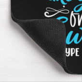 T1d Kinder Diabetes Bewusstsein Mousepad (Ecke)