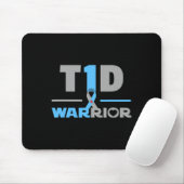 T1D Kostenvoranschlag Typ 1 Diabetes Bewusstsein f Mousepad (Mit Mouse)