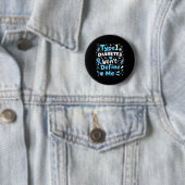T1d Krieger Insulin Diabetiker Typ-1-Diabetes Button (Beispiel)