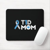 T1d Mama Diabetes mellitus Typ 1 Insulin Mutter Mousepad (Mit Mouse)