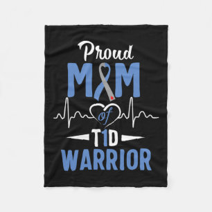 T1d Mama Diabetes mellitus Typ 1 Insulin Pa Fleecedecke