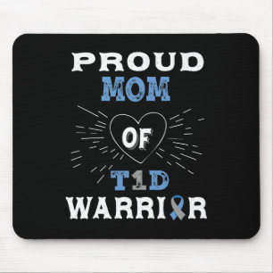 T1D Mama Diabetes mellitus Typ 1 Insulin Pa Mousepad