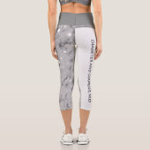 T1D Mama Hoher Waisted Yoga Capris (Rückseite)