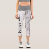 T1D Mama Hoher Waisted Yoga Capris (Vorderseite)