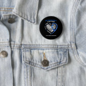 T1d Mama Mein Sohn kämpft gegen Typ 1 Diabetes Button (Beispiel)