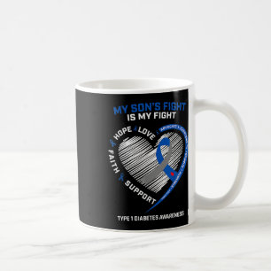 T1d Mama Mein Sohn kämpft gegen Typ 1 Diabetes Kaffeetasse