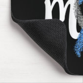 T1D-Mama - Typ 1 Diabetes-Bewusstseinsmerke Mousepad (Ecke)