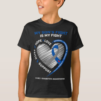 T1D Mama Vater Eltern von Diabetes Typ 1 meines So T-Shirt