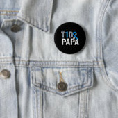 T1D Papa sein Kampf ist mein Kampf Typ 1 Diabetes Button (Beispiel)