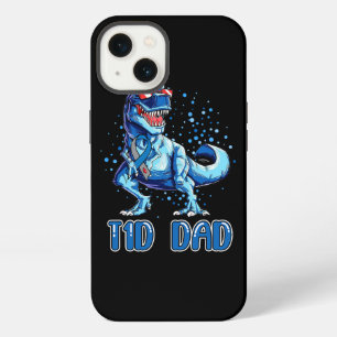 T1D Papa-Shirt Typ-1-Diabetes-Band T-Rex Dinosau iPhone 13 Hülle