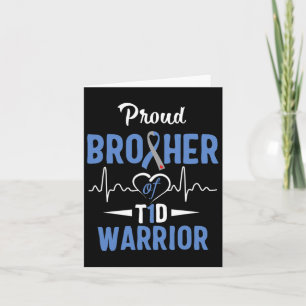 T1d Proud Brother Diabetes Awareness Typ 1 Insuli Karte