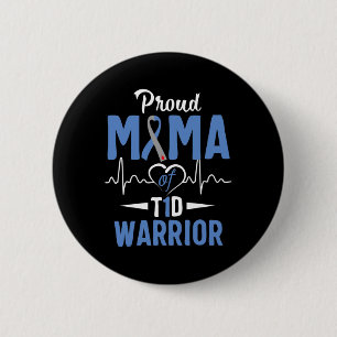T1D Proud-Mama-Diabetes-Bewusstsein Typ 1 Insulin Button