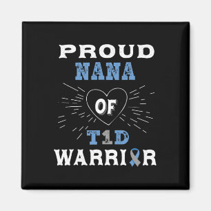T1d Proud Nana Diabetes Bewusstsein Typ 1 Insulin  Magnet