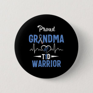 T1d Proud Oma Diabetes Bewusstsein Typ 1 Insuli Button