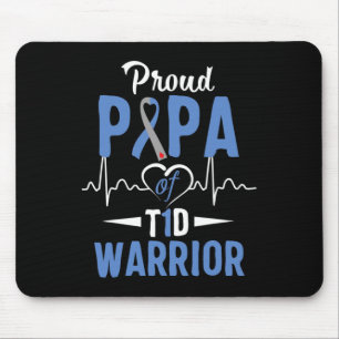 T1D Proud Papa-Diabetes mellitus Typ 1 Insulin P Mousepad