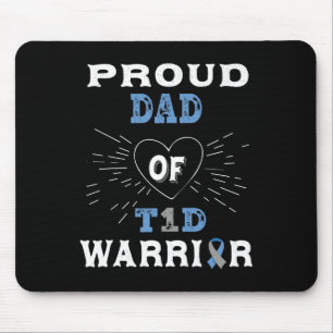 T1d Proud Vater Diabetes mellitus Typ 1 Insulin Pa Mousepad