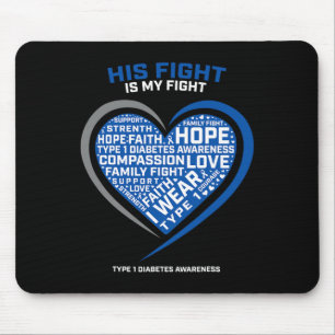 T1d sein Kampf ist mein Kampf Typ 1 jugendlichen D Mousepad
