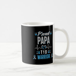 T1D stolze Papa-Diabetes-Bewusstsein Typ 1 Pankrea Kaffeetasse