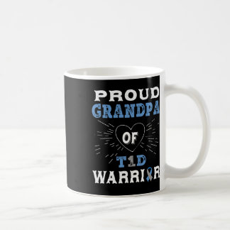 T1d Stolzer Opa Diabetes-Bewusstsein Typ 1 Insulin Kaffeetasse