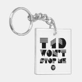 T1d stoppt mich nicht schlüsselanhänger (Vorderseite links)