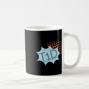 T1d Superhero Typ 1 Diabetes Bewusstsein Kaffeetasse