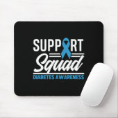 T1d T2d Krieger unterstützen Squad Diabetes Bewuss Mousepad (Mit Mouse)