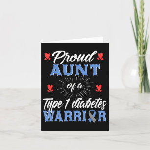T1d Tante Diabetes Aufklärung Typ 1 Insulin P Karte