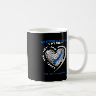 T1D Tante Juvenile Diabetikerin Bewusstsein Nephew Kaffeetasse