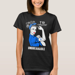 T1d Typ-1-Diabetes-Bewusstsein Typ-1-Diabetes-Gesc T-Shirt