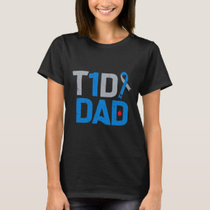 T1d Vater Diabetes Awareness Support Fight Survivo T-Shirt