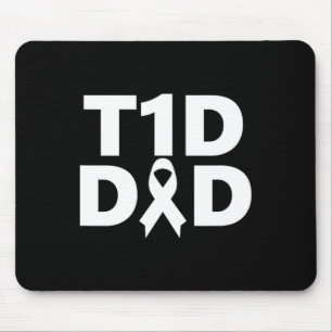 T1d Vater Diabetes Bewusstsein Mousepad