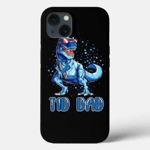 T1D Vater Shirt Typ 1 Diabetes Ribbon T Rex Dinosa Case-Mate iPhone Hülle