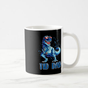 T1D Vater Typ 1 Diabetes Ribbon T Rex Dinosaurier  Kaffeetasse