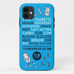 T1d wachsames starkes Xtreme Case-Mate iPhone Hülle