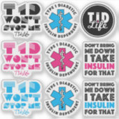 T1dLife Pod Stickers Aufkleber (Vorderseite)