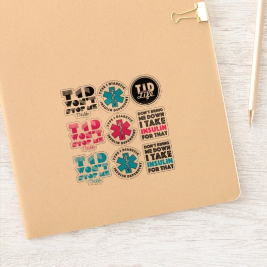 T1dLife Pod Stickers Aufkleber (Notizbuch)
