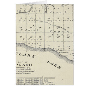 T2021S R2021E Tulare Landkreis Karte