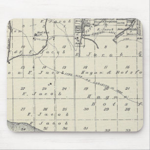 T2021S R2021E Tulare Landkreis Karte Mousepad