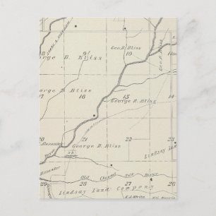 T20S R25E Tulare Landkreis Karte