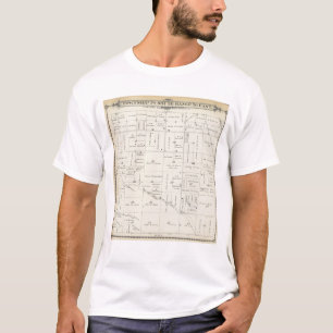 T20S R26E Tulare County Abschnitt-Karte T-Shirt