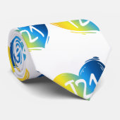 T21 Down-Syndrom Bewusstsein Krawatte (Gerollt)