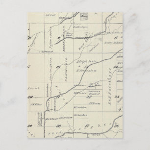T21S R23E Tulare Landkreis Karte