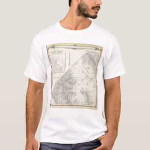 T2223S R1617E Tulare County Abschnitt-Karte T-Shirt