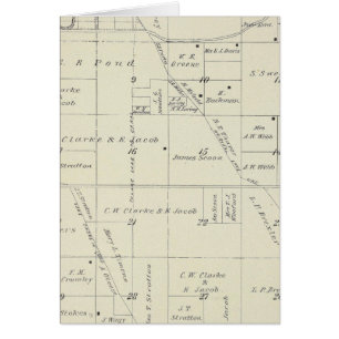 T22S R23E Tulare Landkreis Karte
