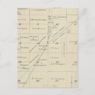 T23S R23E Tulare Landkreis Karte