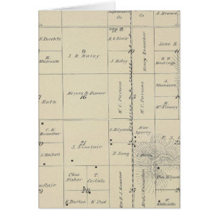 T23S R27E Tulare Landkreis Karte