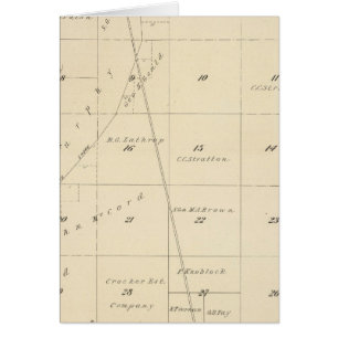 T24S R24E Tulare Landkreis Karte