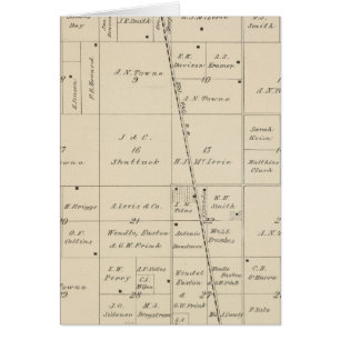 T24S R25E Tulare Landkreis Karte