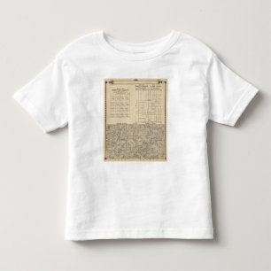T24S R3031E Tulare County Abschnitt-Karte Kleinkind T-shirt